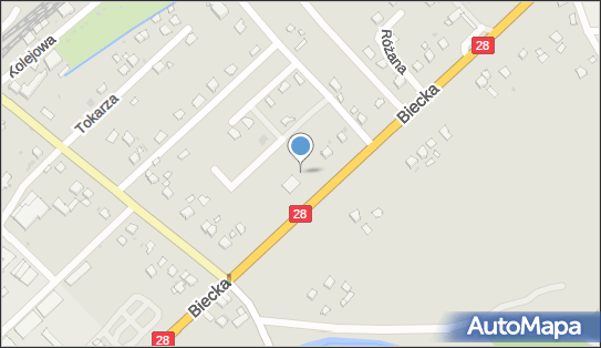 Paczkomat InPost GOR01BAPP, Biecka 39, Gorlice 38-300