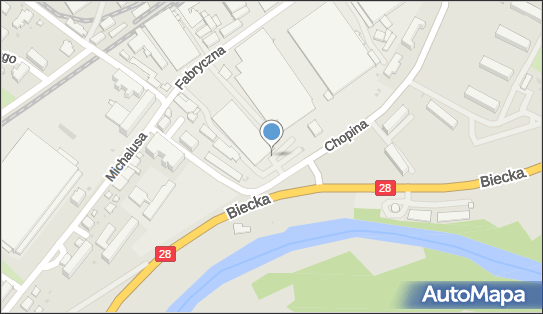 Paczkomat InPost GOR02A, Chopina 20, Gorlice 38-300