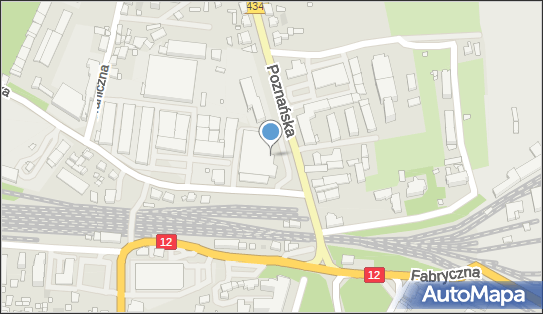 Paczkomat InPost GOS01A, Starogostyńska 12, Gostyń 63-800