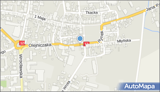 Paczkomat InPost GOS03M, Ks. Olejniczaka 2, Gostyń 63-800