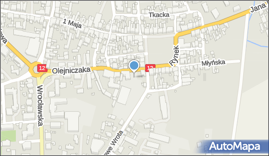 Paczkomat InPost GOS03M, Ks. Olejniczaka 2, Gostyń 63-800