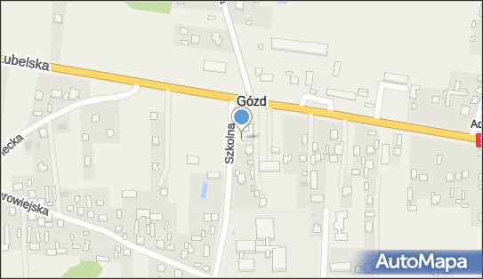 Paczkomat InPost GOZ01BAPP, Szkolna 1, Gózd 26-634