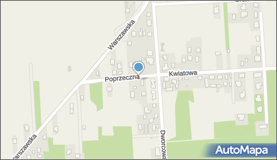 Paczkomat InPost GQA01M, Poprzeczna 21, Góra 05-124