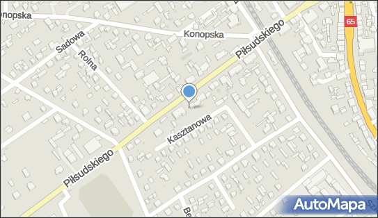 Paczkomat InPost GRA01N, Piłsudskiego 24, Grajewo 19-200