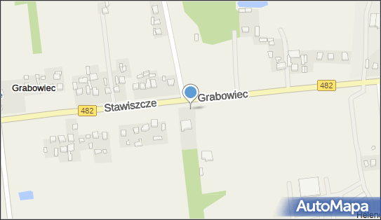 Paczkomat InPost GRBQ01BAPP, Stawiszcze 6, Grabowiec 98-200