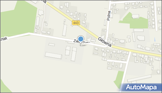 Paczkomat InPost GRI02M, Zwierzyniecka 3, Grodziec 62-580