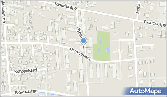 Paczkomat InPost GRJ02BAPP, Wybickiego 2, Grójec 05-600