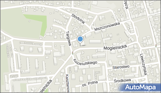 Paczkomat InPost GRJ03A, Mogielnicka 24, Grójec 05-600