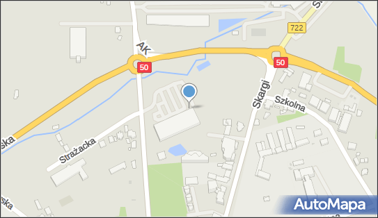 Paczkomat InPost GRJ07M, Armii Krajowej 48A, Grójec 05-600