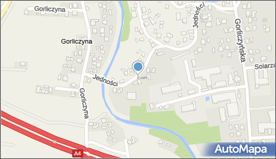 Paczkomat InPost GRL02M, Jedności 21, Gorliczyna 37-200