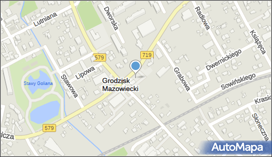 Paczkomat InPost GRM01A, Królewska 69, Grodzisk Mazowiecki 05-826