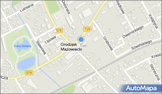 Paczkomat InPost GRM01A, Królewska 69, Grodzisk Mazowiecki 05-826