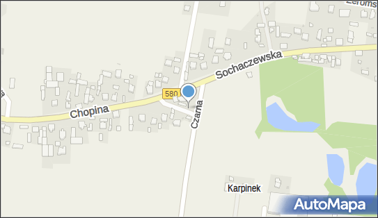 Paczkomat InPost GRQ01M, Chopina 1, Grądy 05-084