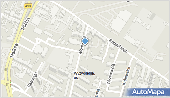 Paczkomat InPost GRU02HP, Moniuszki 13, Grudziądz 86-300