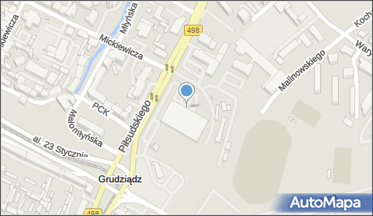 Paczkomat InPost GRU06A, Piłsudskiego 10, Grudziądz 86-300