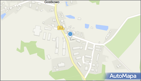 Paczkomat InPost GSO01M, Gostkowo 8A, Gostkowo 77-114