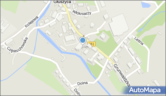 Paczkomat InPost GSZ05M, Grunwaldzka 16, Głuszyca 58-340