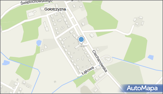 Paczkomat InPost GTC01HP, Ciechanowska 11, Gołotczyzna 06-430