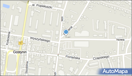 Paczkomat InPost GTN01A, Nowa 1a, Gostynin 09-500