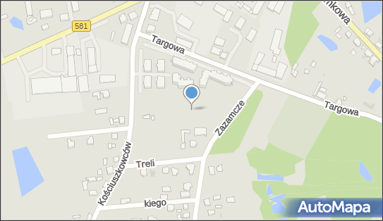 Paczkomat InPost GTN02BAPP, Zazamcze 2A, Gostynin 09-500