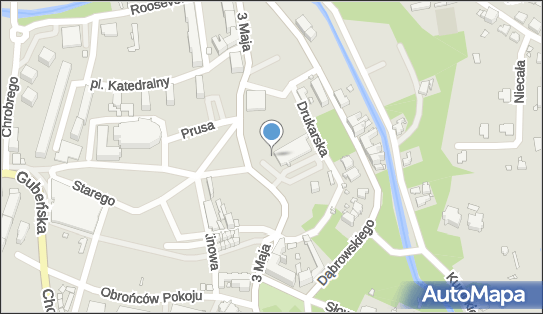 Paczkomat InPost GUB05M, 3 Maja 6, Gubin 66-620