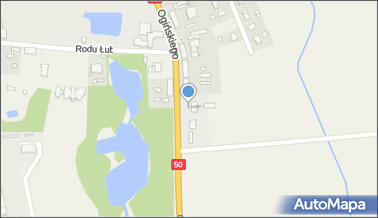 Paczkomat InPost GUV01M, Michała Ogińskiego 2, Guzów 96-317