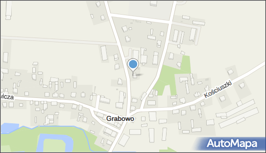 Paczkomat InPost GVX02M, Sikorskiego 4B, Grabowo 18-507