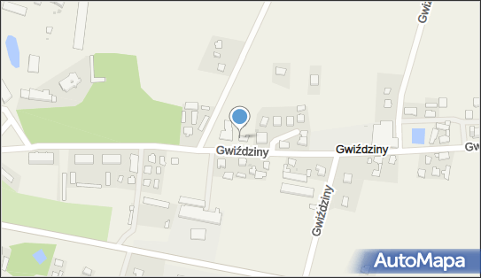 Paczkomat InPost GWD01M, Gwiździny 123A, Gwiździny 13-300