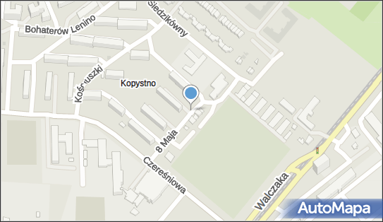 Paczkomat InPost GWI01M, 8 Maja 6A, Gorzów Wielkopolski 66-400