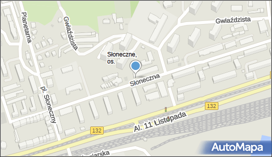 Paczkomat InPost GWI03HP, Słoneczna 6, Gorzów Wielkopolski 66-400