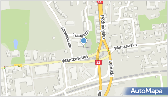 Paczkomat InPost GWI07BAPP, Warszawska 63, Gorzów Wielkopolski 66-400