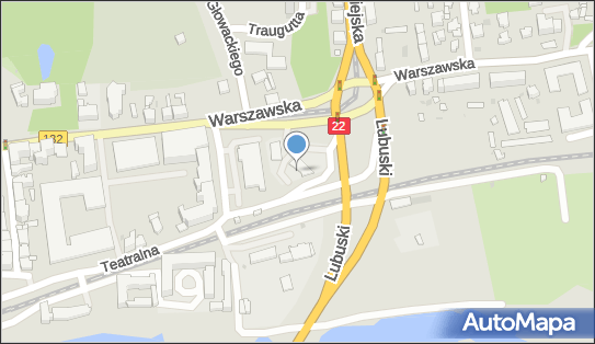 Paczkomat InPost GWI08BAPP, Warszawska 70, Gorzów Wielkopolski 66-400