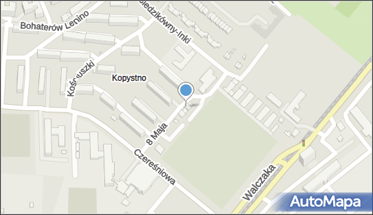 Paczkomat InPost GWI42M, 8 maja 8, Gorzów Wielkopolski 66-400