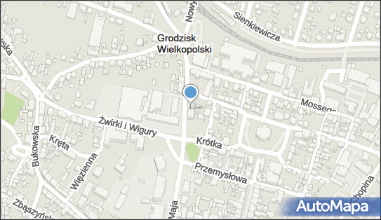 Paczkomat InPost GWL06M, 3 Maja 8, Grodzisk Wielkopolski 62-065