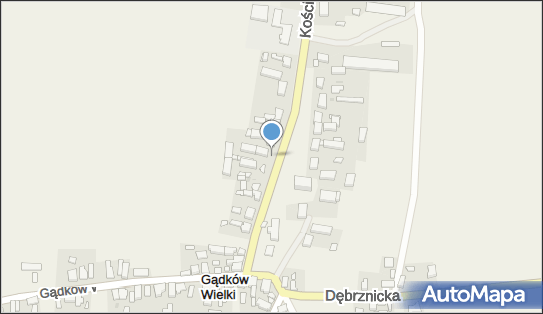 Paczkomat InPost GWV01M, Kościuszki 35, Gądków Wielki 66-235