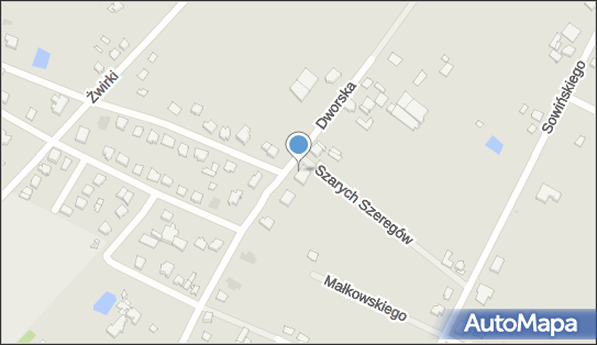 Paczkomat InPost GXO02M, Dworska 27A, Głowno 95-015