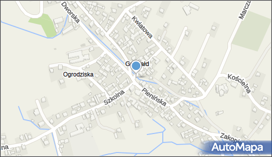 Paczkomat InPost GYL01M, Pienińska 1, Grywałd 34-450