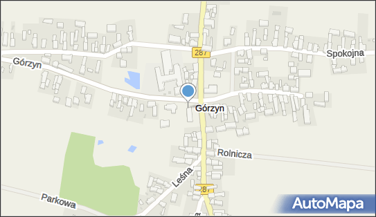 Paczkomat InPost GYN01M, Górzyn 185, Górzyn 68-300