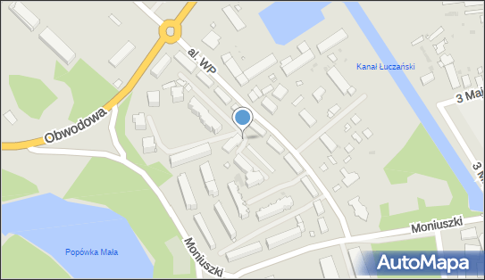 Paczkomat InPost GZC02A, Moniuszki 27, Giżycko 11-500