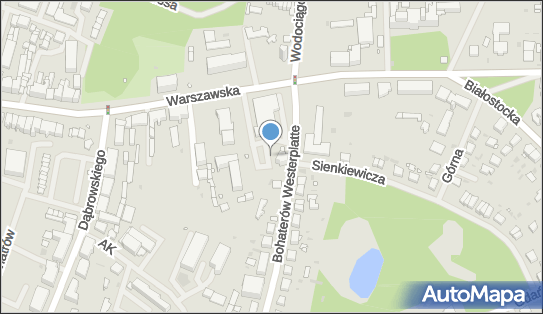 Paczkomat InPost GZC03M, Bohaterów Westerplatte 1, Giżycko 11-500