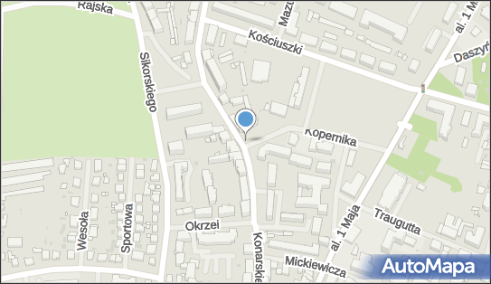 Paczkomat InPost GZC04M, Kopernika 2, Giżycko 11-500