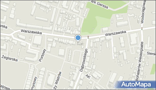 Paczkomat InPost GZC04N, Warszawska 18A, Giżycko 11-500