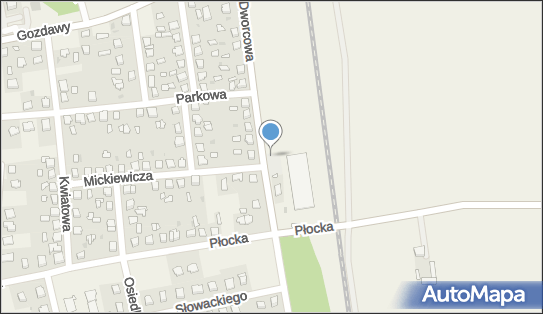 Paczkomat InPost GZD01N, Dworcowa 6, Gozdowo 09-213