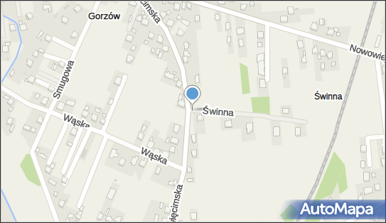 Paczkomat InPost GZV01BAPP, Oświęcimska 24b, Gorzów 32-660