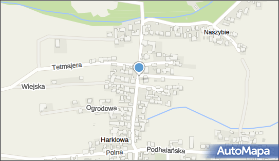 Paczkomat InPost HAKL01BAPP, Kościelna 28, Harklowa 34-434