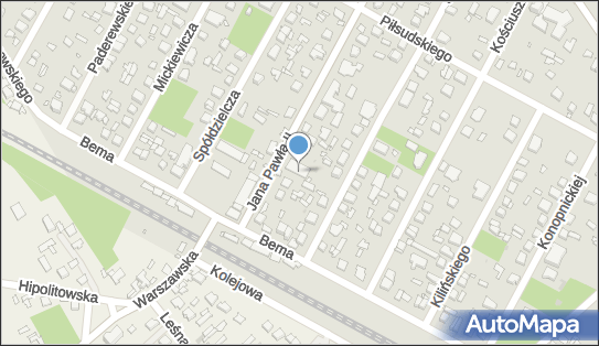 Paczkomat InPost HAL03G, Jana Pawła II 8, Halinów 05-074