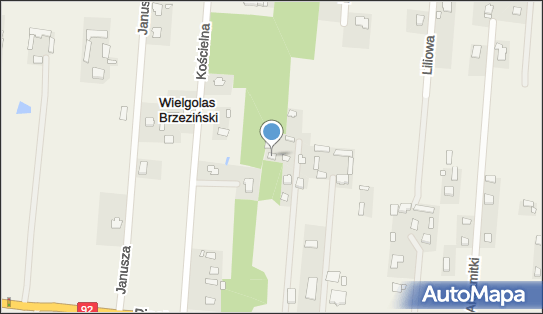 Paczkomat InPost HAL751, Wielgolas Brzeziński 33 05-074