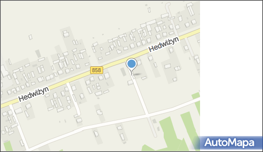 Paczkomat InPost HED01M, Hedwiżyn 45A, Hedwiżyn 23-400