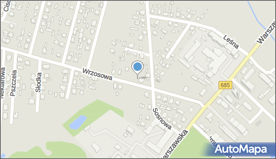 Paczkomat InPost HJN02A, Wrzosowa 2, Hajnówka 17-200