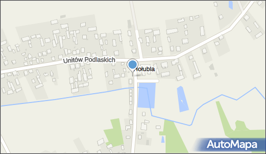 Paczkomat InPost HOL01M, Siedlecka 4, Hołubla 08-107